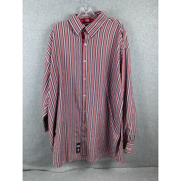 VTG Headmaster Designer Label LA Clippers Shirt Men's 5X Long Sleeve Button Up - Picture 1 of 10